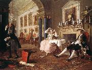 HOGARTH, William Marriage a la Mode  4 USA oil painting reproduction